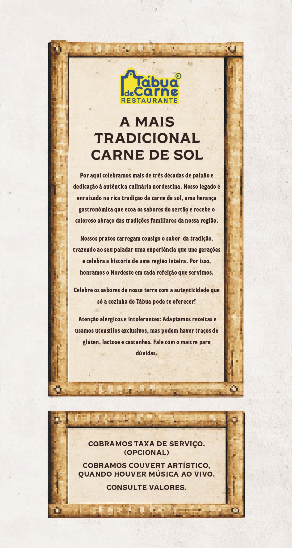 Cardápio Mossoró