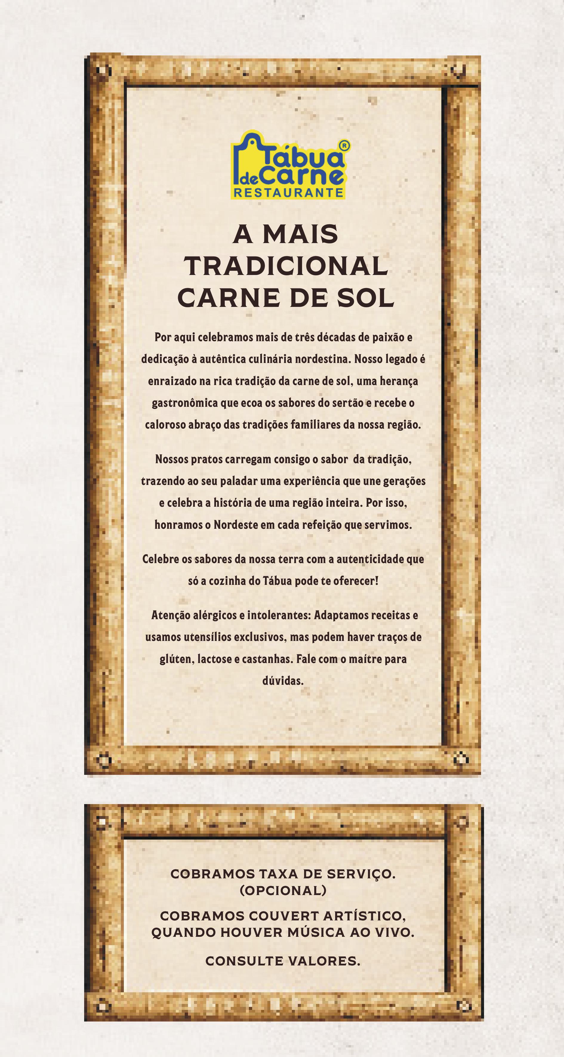 Cárdapio Ponta Negra