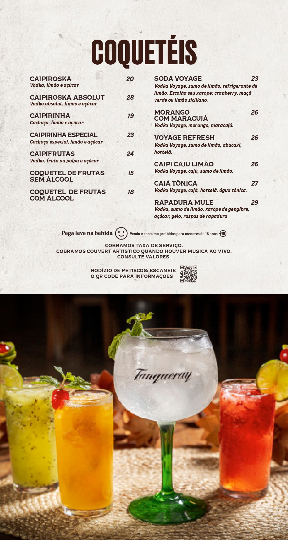 Cardápio Via Costeira