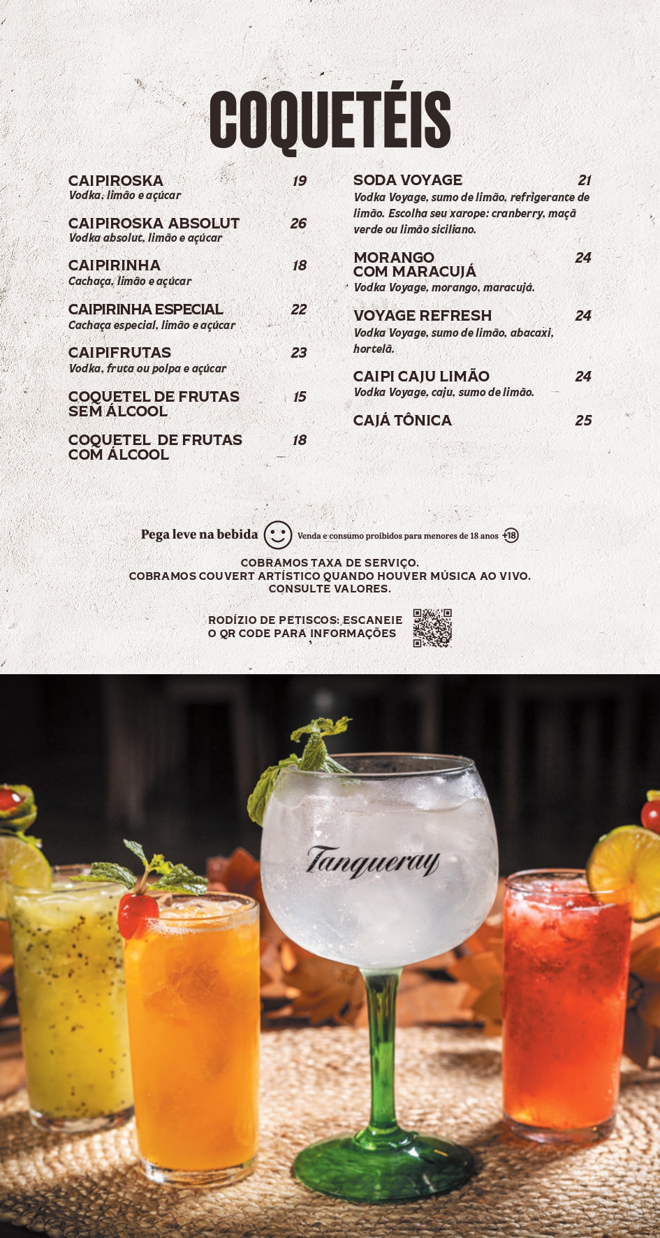 Cardápio Via Costeira