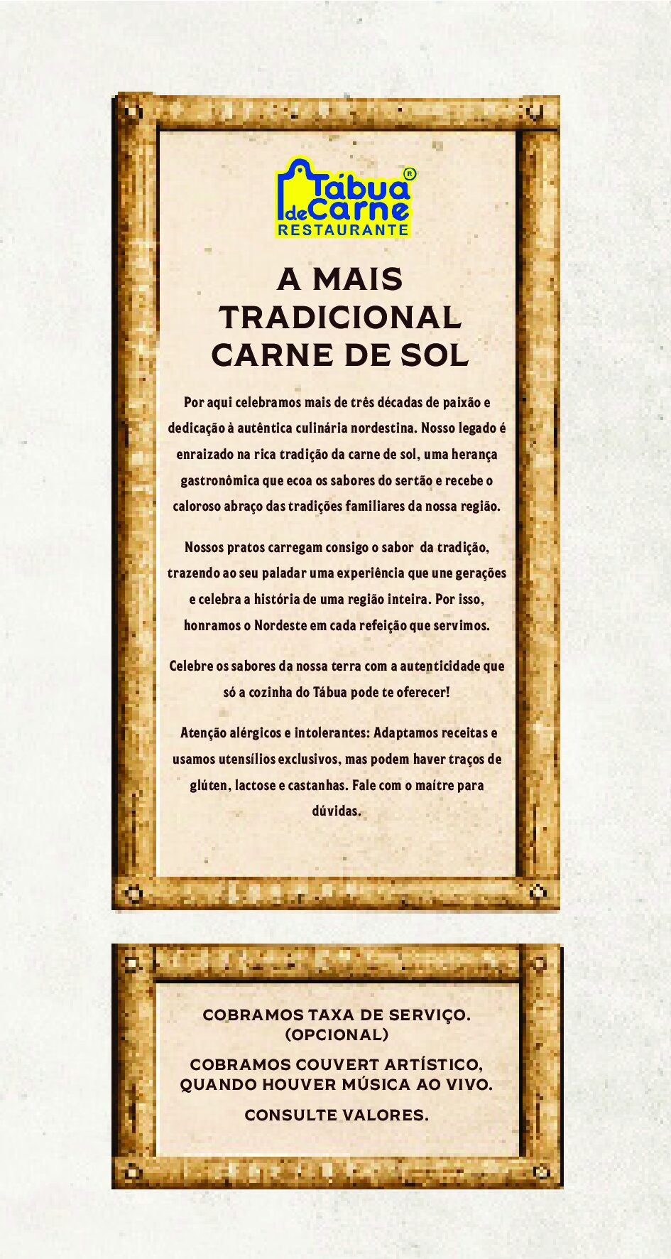 Cardápio Via Costeira