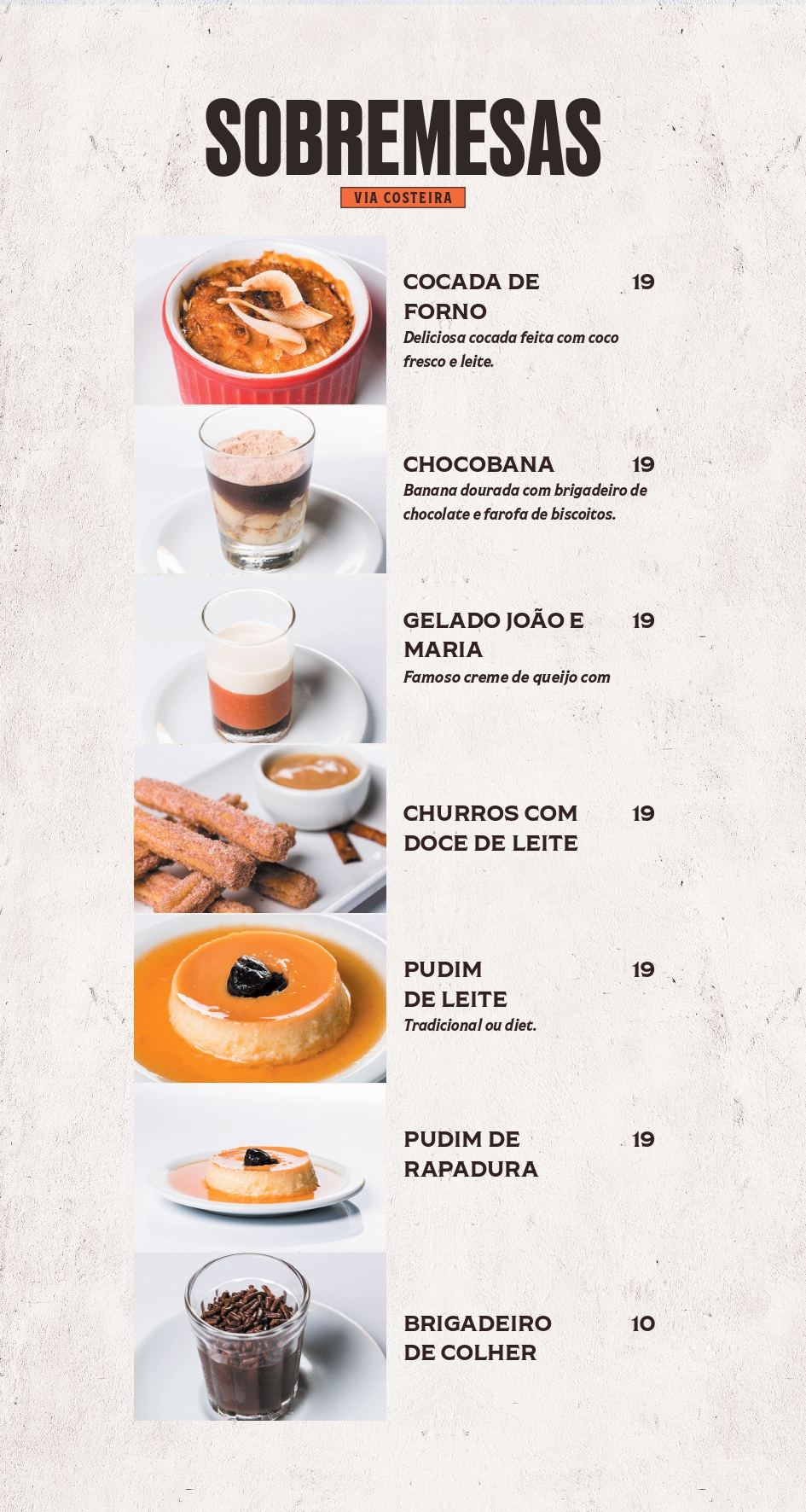 Sobremesas Ponta Negra